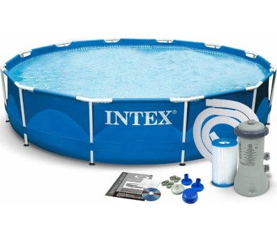 Бассейн каркасный INTEX Бассейн каркасный 366х76см.+фильтр-насос . (в коробке) Арт.28212NP