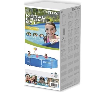 Бассейн каркасный INTEX Бассейн каркасный 366х76см.+фильтр-насос . (в коробке) Арт.28212NP