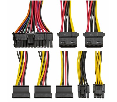 EXEGATE EX292142RUS Блок питания 600W AB600 (ATX, 8cm fan, 24pin, 4pin, 3xSATA, 2xIDE, FDD)