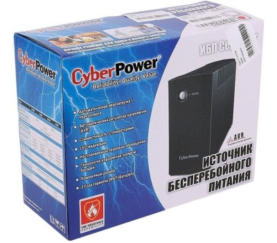 CYBERPOWER UTC650E ИБП {Line-Interactive, Tower, 650VA/360W (2 EURO)}