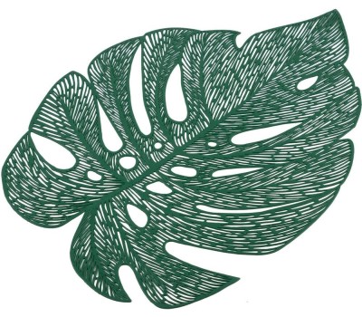 РЫЖИЙ КОТ Салфетка сервировочная PVR-08 Лист, 33*45 см