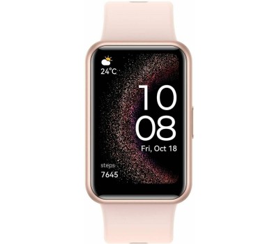 HUAWEI Часы Watch FIT SE Stia-B39 Nebula Pink Silicone Strap (294909)