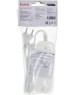 Удлинитель BURO BU-PSL3.1/W 1.5м (3 розетки) белый (пакет ПЭ)