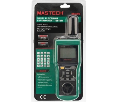 Тестер MASTECH (13-1250) Многофункциональный тестер окружающей среды MS6300