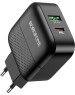 СЗУ BOROFONE (6931474727336) BA46A Black СЗУ 1USB 3.0A QC3.0 быстрая зарядка