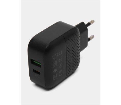 СЗУ BOROFONE (6931474727336) BA46A Black СЗУ 1USB 3.0A QC3.0 быстрая зарядка