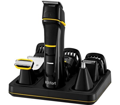 Машинка для стрижки KITFORT КТ-3141-1 черный/желтый
