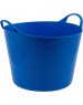 СИБРТЕХ Ведро гибкое сверхпрочное, 40 л, синее, 67508