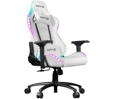 Кресло компьютерное игровое KFA2 Мебель Gaming Chair 01 RGB SE White