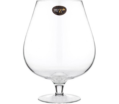 Ваза MUZA 380-526 AURA на ножке 5л 20*28см