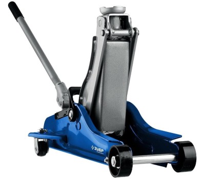 Домкрат ЗУБР T65 43057-2.5-K 2.5т, кейс