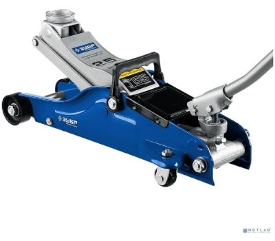 Домкрат ЗУБР T65 43057-2.5-K 2.5т, кейс