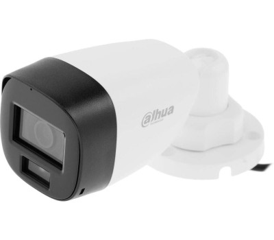 Камера видеонаблюдения DAHUA Камера видеонаблюдения аналоговая DH-HAC-HFW1200CLP-IL-A-0280B-S6, 1920 х 1080, 2.8 мм, белый