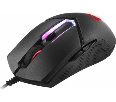 MSI Мышь проводная Clutch GM30, игровая, оптическая, USB, 6200dpi, черный [s12-0401850-d22]