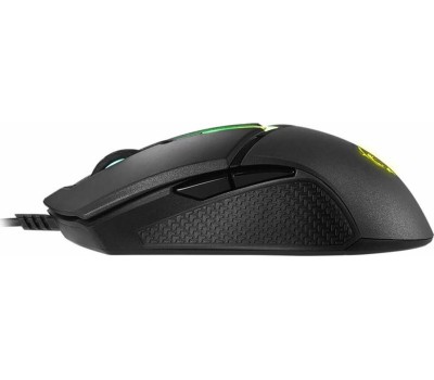 MSI Мышь проводная Clutch GM30, игровая, оптическая, USB, 6200dpi, черный [s12-0401850-d22]