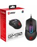 MSI Мышь проводная Clutch GM30, игровая, оптическая, USB, 6200dpi, черный [s12-0401850-d22]