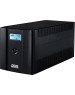 PowerCom Raptor RPT-2000AP LCD ИБП {Line-Interactive, 2000VA/1200W, Tower, 4xEURO, LCD, USB}{1107537}