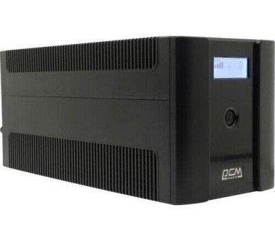 PowerCom Raptor RPT-2000AP LCD ИБП {Line-Interactive, 2000VA/1200W, Tower, 4xEURO, LCD, USB}{1107537}