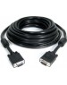 Gembird/Cablexpert CC-PPVGA-10-B, Кабель VGA Premium , 15M/15M, 3.0м, черный, тройной экран, феррит.кольца