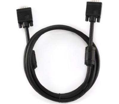 Gembird/Cablexpert CC-PPVGA-10-B, Кабель VGA Premium , 15M/15M, 3.0м, черный, тройной экран, феррит.кольца
