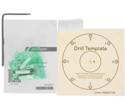 HIKVISION Камера видеонаблюдения IP DS-2CD2T47G2-L(C)(2.8mm), 2688х1520 pix, 2.8 мм, белый