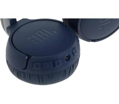 Наушники накладные беспроводные JBL Наушники Tune 670NC, Bluetooth, накладные, синий [ t670ncblu]