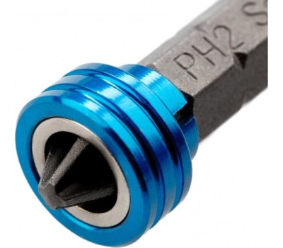 Бита GROSS Бита PH2 x 25 мм с ограничителем и магнитом, для ГКЛ, S2 11455