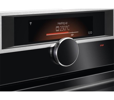 Электрический духовой шкаф AEG Духовой шкаф электрический KMK968000M, 43л, нержавеющая сталь