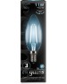 GAUSS Лампа филаментная E14, свеча, 11Вт, одна шт. [103801211]