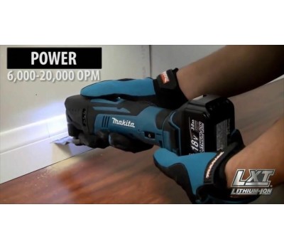 MAKITA Многофункциональный инструмент DTM51Z, аккумуляторный, без АКБ, без ЗУ