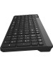 Клавиатура A4TECH Клавиатура Fstyler FBK23 AS, беспроводная, USB, Bluetooth/Радиоканал, ножничная, черный