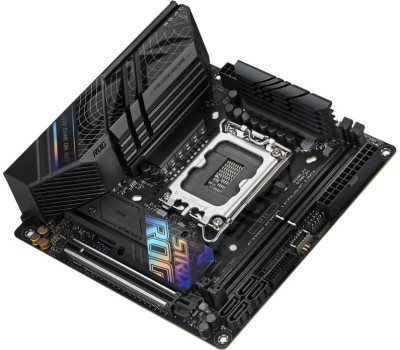 Материнская плата ASUS Материнская плата ROG STRIX B760-I GAMING WIFI LGA1700 mini-ITX 2xDDR5 PCIEx16 2xM.2 2хUSB-C DP HDMI 2.5GLAN Wi-Fi 6Е