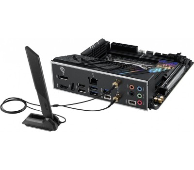 Материнская плата ASUS Материнская плата ROG STRIX B760-I GAMING WIFI LGA1700 mini-ITX 2xDDR5 PCIEx16 2xM.2 2хUSB-C DP HDMI 2.5GLAN Wi-Fi 6Е