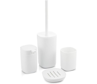 САНАКС - Дозатор для жидкого мыла настольный, БЕЛЫЙ, пластиковый 29034