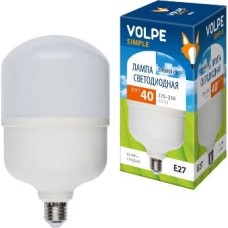 Лампа декоративная светодиодная VOLPE (UL-00002906) LED-M80-40W/DW/E27/FR/S картон