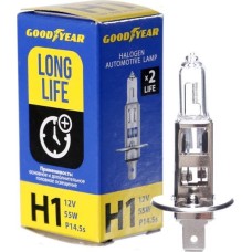Лампа галогенная GOODYEAR GY011122 лампа галогенная автомобильная Н112V 55W P145s Long Life
