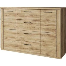 Тумба АНРЭКС DOORSET Тумба 2D4S. Цвет ДУБ НАВАРРА (2 уп)