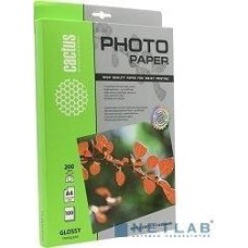 Cactus CS-GA4200100 Фотобумага глянцевая, А4, 200 г/м2, 100 листов