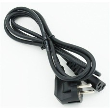 NONAME Кабель IEC320 IEC C13 (прямой) - Евровилка, 0.5мм2, 1.8м, черный