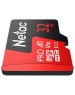 Карта памяти NETAC Карта памяти microSDHC UHS-I U1 P500 Eco 32 ГБ, 80 МБ/с, Class 10, NT02P500ECO-032G-S, 1 шт., без адаптера
