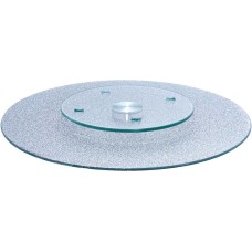 Тортовница AGNESS 357-251 SILVER MIRROR вращающаюся 30см