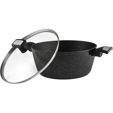 Кастрюля POLARIS Кастрюля 4л Monolit 24C, алюминиевая, с крышкой [015249]