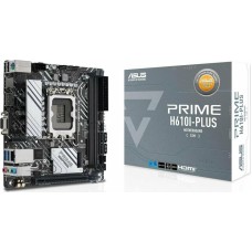 Материнская плата ASUS Материнская плата PRIME H610I-PLUS-CSM, Socket LGA 1700, Intel H610, mini-ITX, Ret