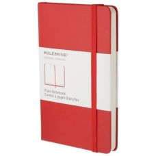 MOLESKINE Блокнот Classic, 192стр, без разлиновки, твердая обложка, красный [qp012r]