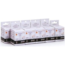 GAUSS Упаковка ламп LED GU10, спот, 5.5Вт, MR16, 10 шт. [13616]