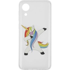 BORASCO Чехол (клип-кейс) ArtWorks, для Samsung Galaxy A03 Core, прозрачный/рисунок [51372]