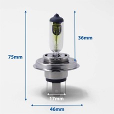 Лампа галогенная GOODYEAR Автолампа GY Н4 12V 60/55W P43t All seasons (бокс: к-т 2шт)