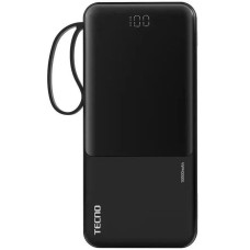 TECNO Внешний аккумулятор OnGO L101 10000mAh 12W 2.4A 2xUSB-A/USB-C черный