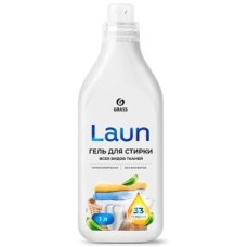 Гель для стирки GRASS 126121 GraSS Гель для стирки всех видов тканей Laun (флакон 1 л)