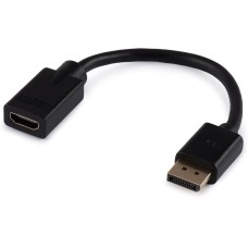 BURO Переходник DisplayPort (m)/HDMI (f) черный (BU-HDMI(F)-DP(M))